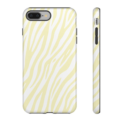 Buttercream Tiger Print Phone Case
