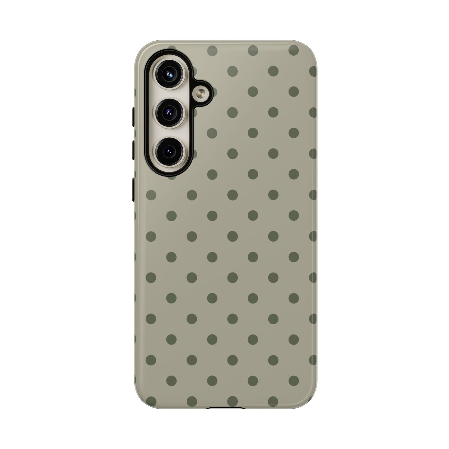 Green & Dark Green Dot Pattern Phone Case