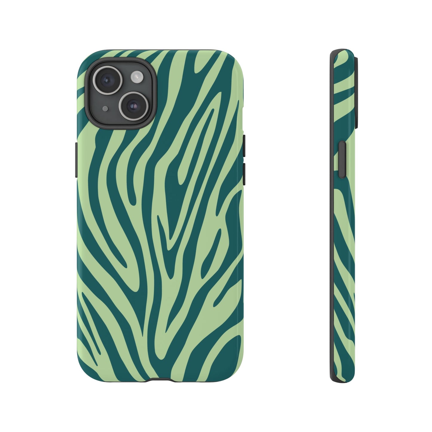 Boutique Sage Tiger Print Phone Case