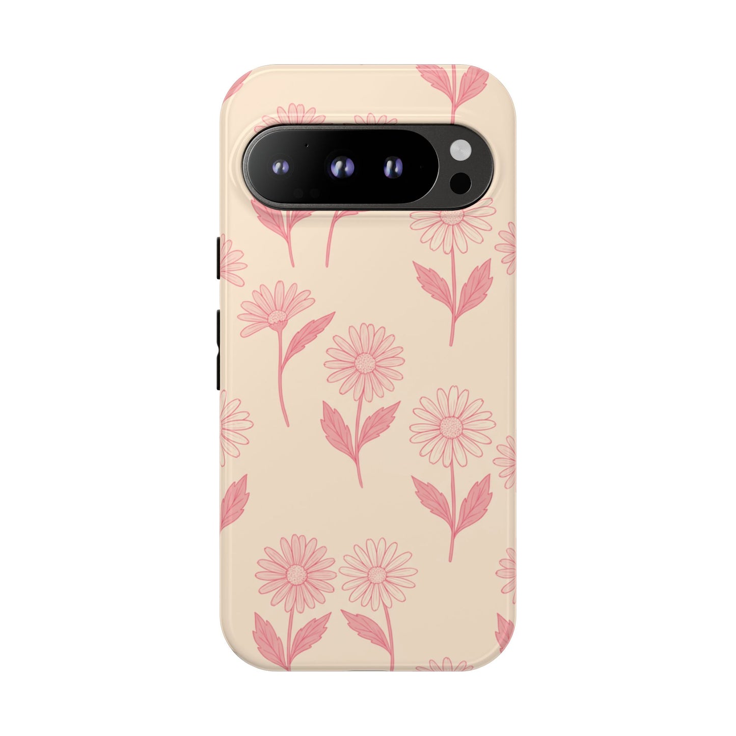 Pretty Pink Daisy Pattern Phone Case