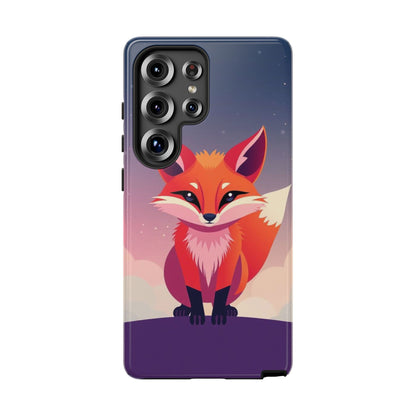 Samsung Galaxy S25 Ultra / Glossy Phone Case - Pop Art Fox Design Phone Case