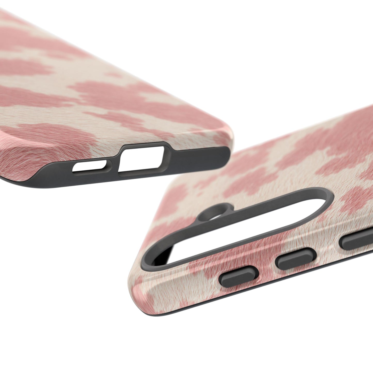 Pretty Blush Cow Print Phone Case
