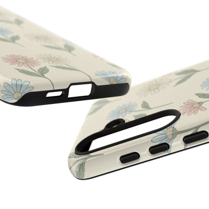 Pretty Pastel Daisy Pattern Phone Case