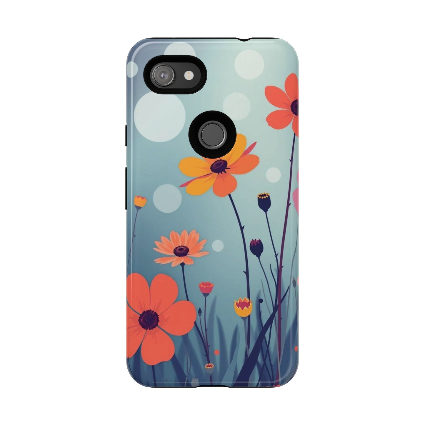 Vibrant Wildflowers Design Phone Case