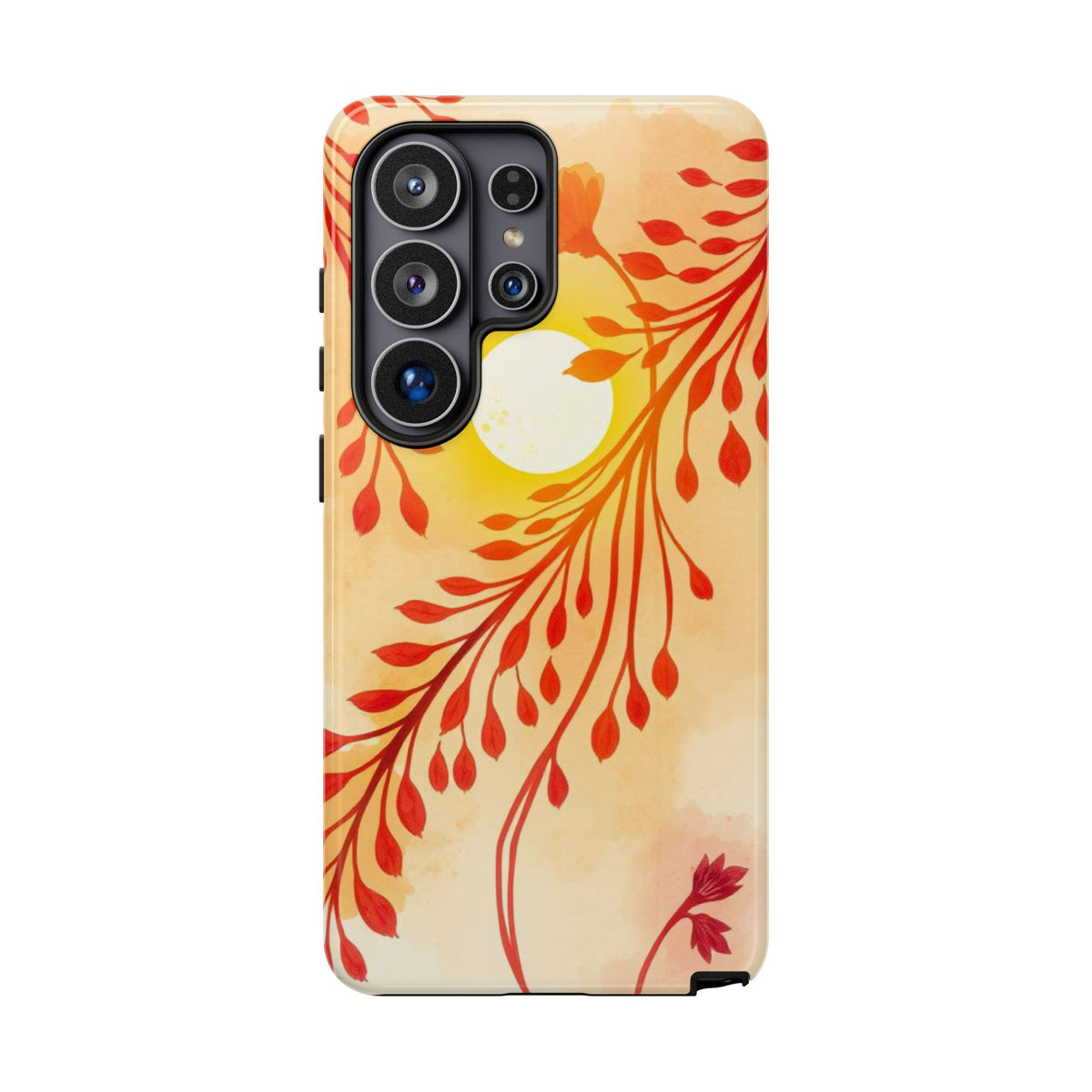 Boho Chic Watercolour Sunset Design Phone Case - Multicolor Phone Case - Samsung Galaxy S26 Ultra / Glossy