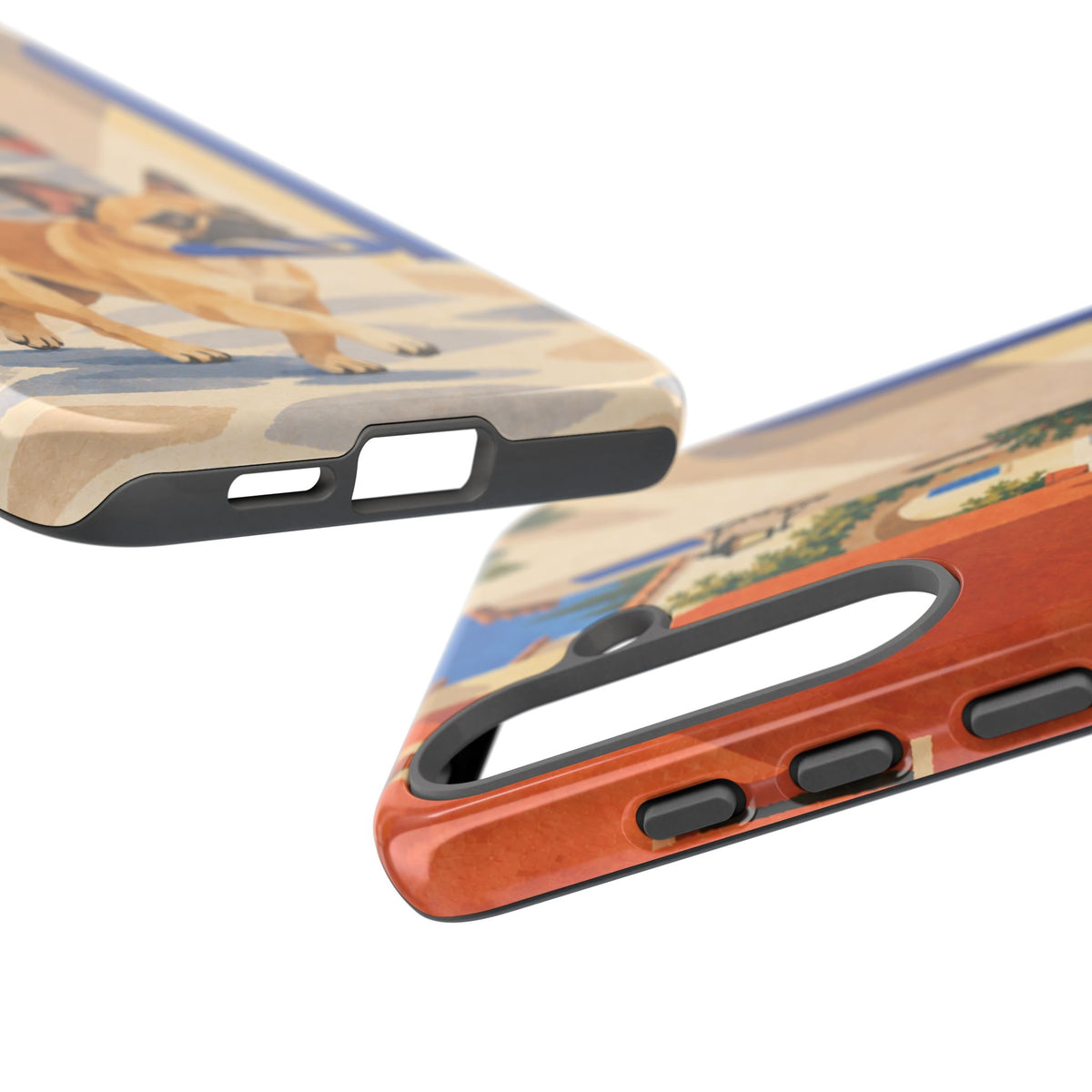 French Bulldog Quiet Lane Phone Case - Multicolor Phone Case