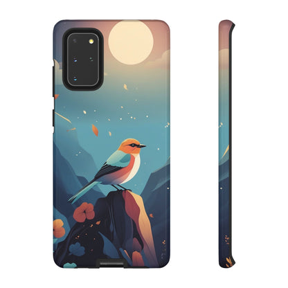 Stylised Bird Design Phone Case - Multicolor Phone Case - Samsung Galaxy S20+ / Glossy