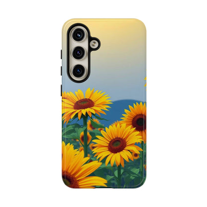 Sunflowers Design Phone Case - Multicolor Phone Case - Samsung Galaxy S24 / Glossy