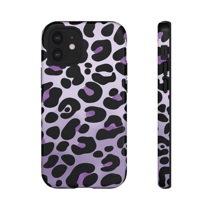 Pretty Lavender Leopard Print Phone Case