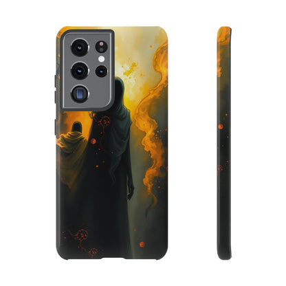 Acrylic Gothic Myterious Figures Phone Case