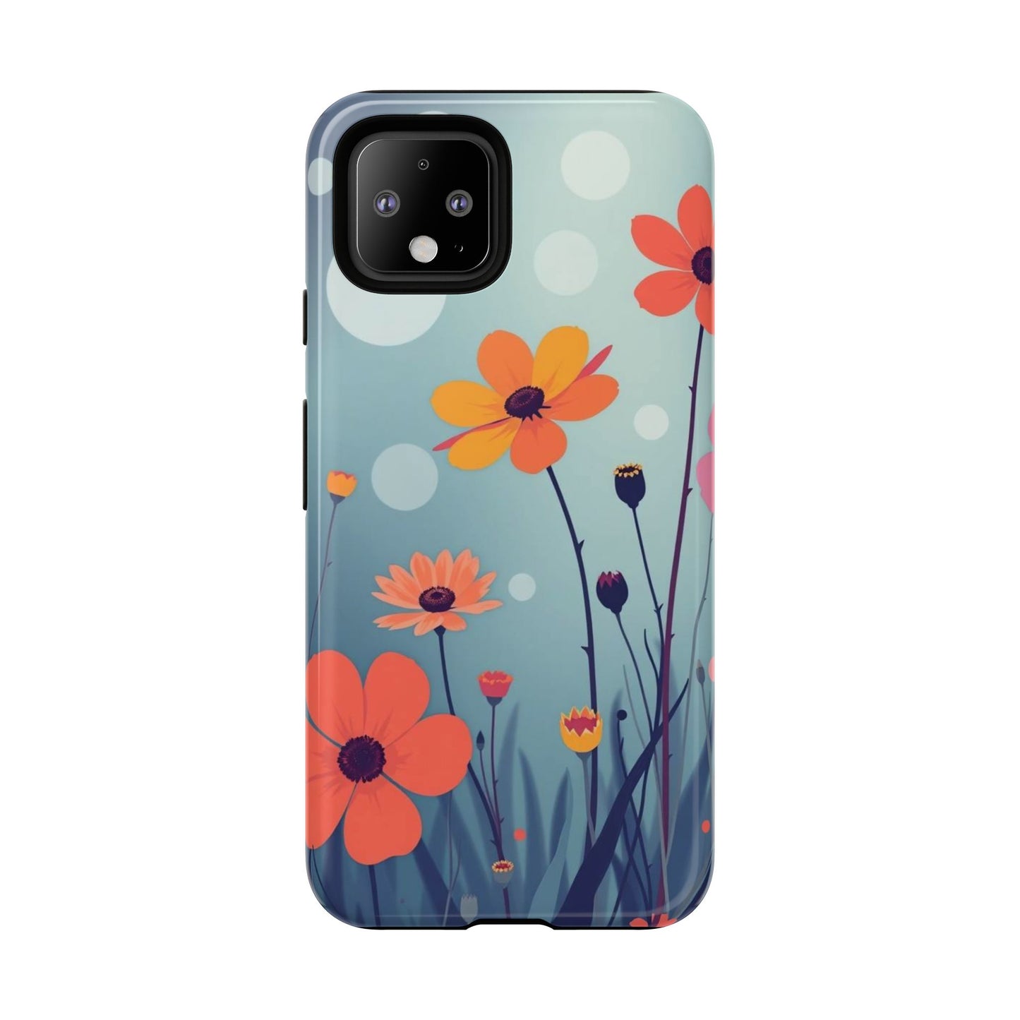 Vibrant Wildflowers Design Phone Case