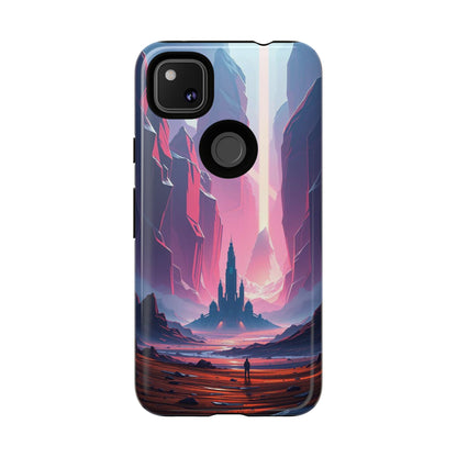 Alien Fortress Design Phone Case