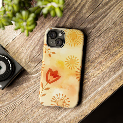 Boho Chic Watercolour Pattern Phone Case - Multicolor Phone Case