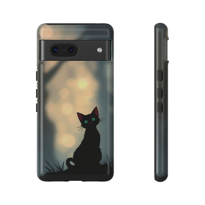 Gothic Cat Design Phone Case - Multicolor Phone Case - Google Pixel 7 / Glossy
