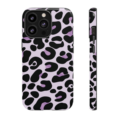 Pretty Lavender Leopard Print Phone Case
