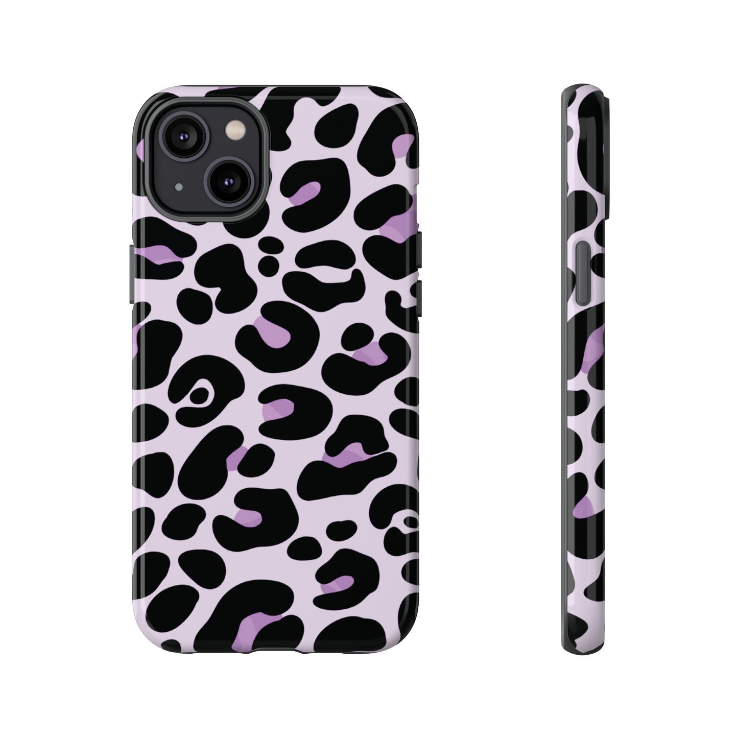 Pretty Lavender Leopard Print Phone Case