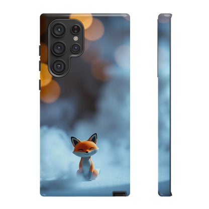 Samsung Galaxy S22 Ultra / Glossy Phone Case - Cute Misty Fox Design Phone Case