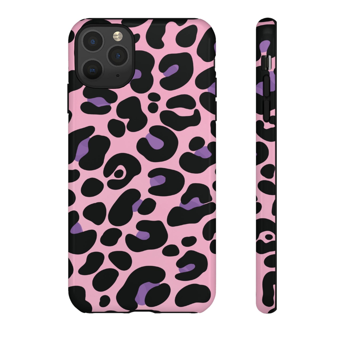 Pretty Pink & Lavender Leopard Print