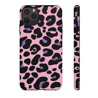 Pretty Pink & Lavender Leopard Print