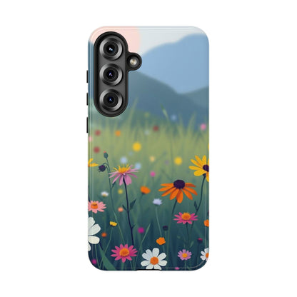 Vibrant Meadow Design Phone Case - Multicolor Phone Case - Samsung Galaxy S25 Plus / Glossy
