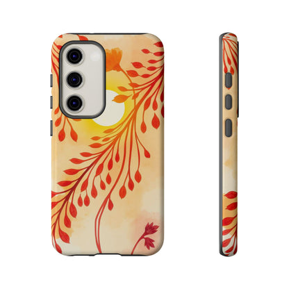 Boho Chic Watercolour Sunset Design Phone Case - Multicolor Phone Case - Samsung Galaxy S23 / Glossy