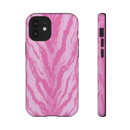 Blush Tiger Print Phone Case