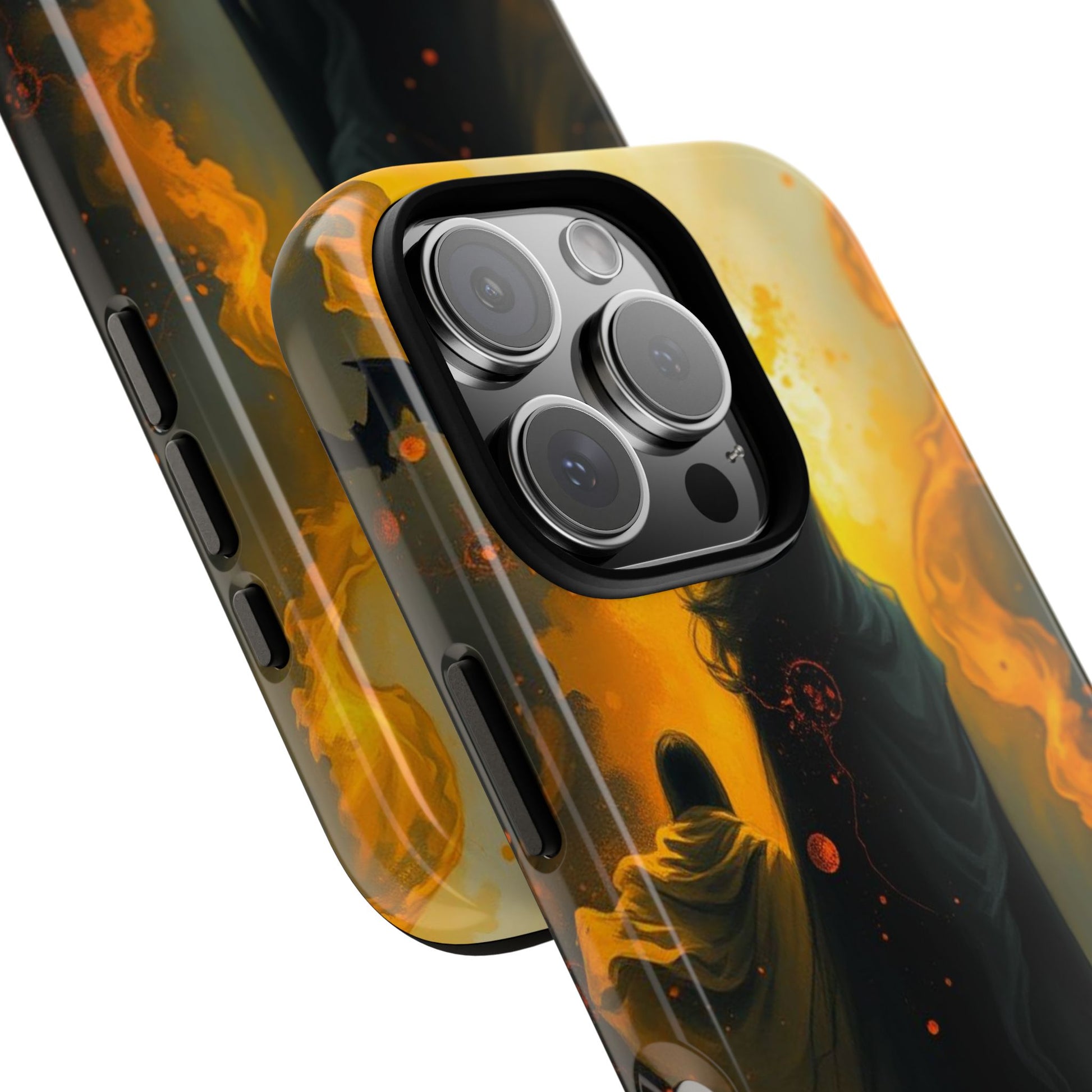 Phone Case - Acrylic Gothic Myterious Figures Phone Case