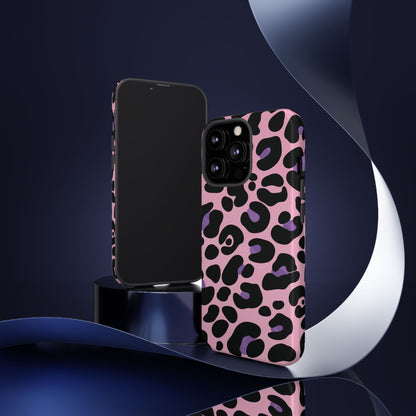 Pretty Pink & Lavender Leopard Print