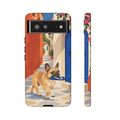 French Bulldog Quiet Lane Phone Case - Multicolor Phone Case - Google Pixel 6 / Glossy