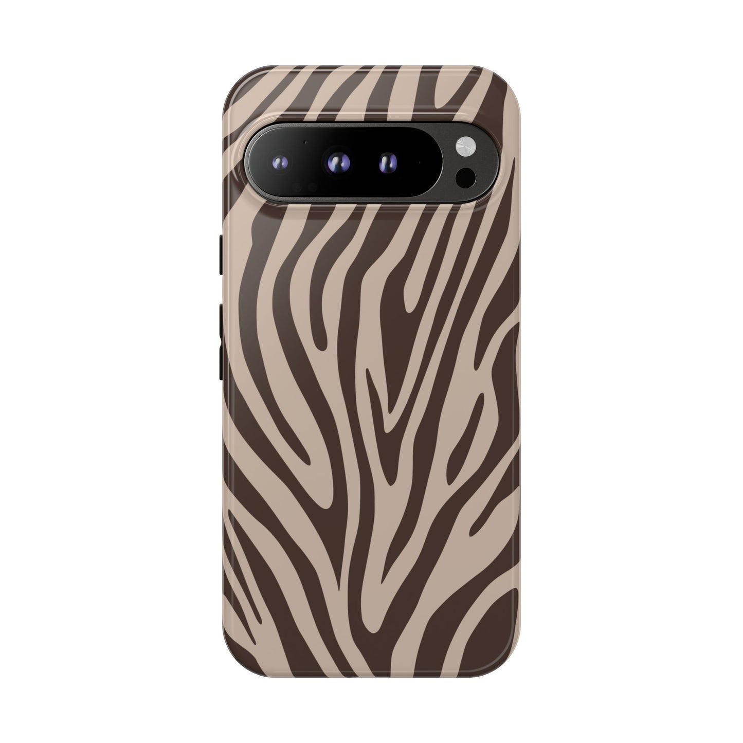 Boutique Mocha Tiger Print Phone Case