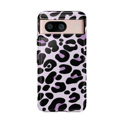 Pretty Lavender Leopard Print Phone Case