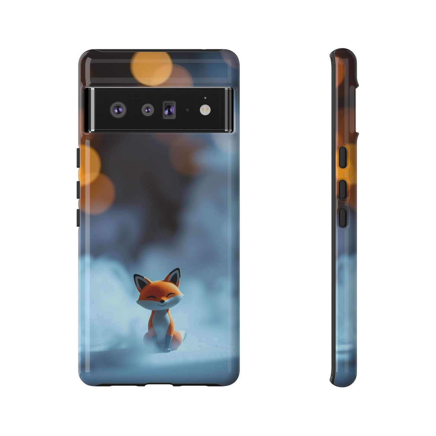 Google Pixel 6 Pro / Glossy Phone Case - Cute Misty Fox Design Phone Case