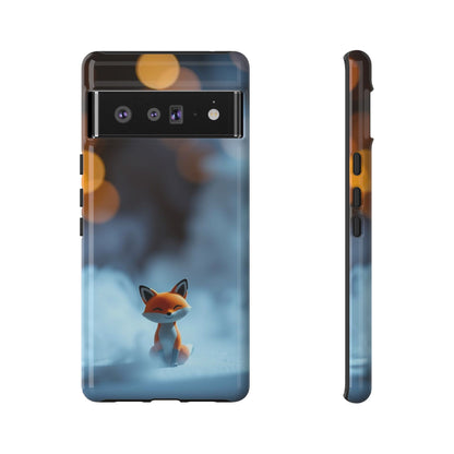 Google Pixel 6 Pro / Glossy Phone Case - Cute Misty Fox Design Phone Case