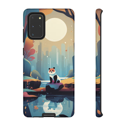 Stylised Panda Design Phone Case - Multicolor Phone Case - Samsung Galaxy S20+ / Glossy