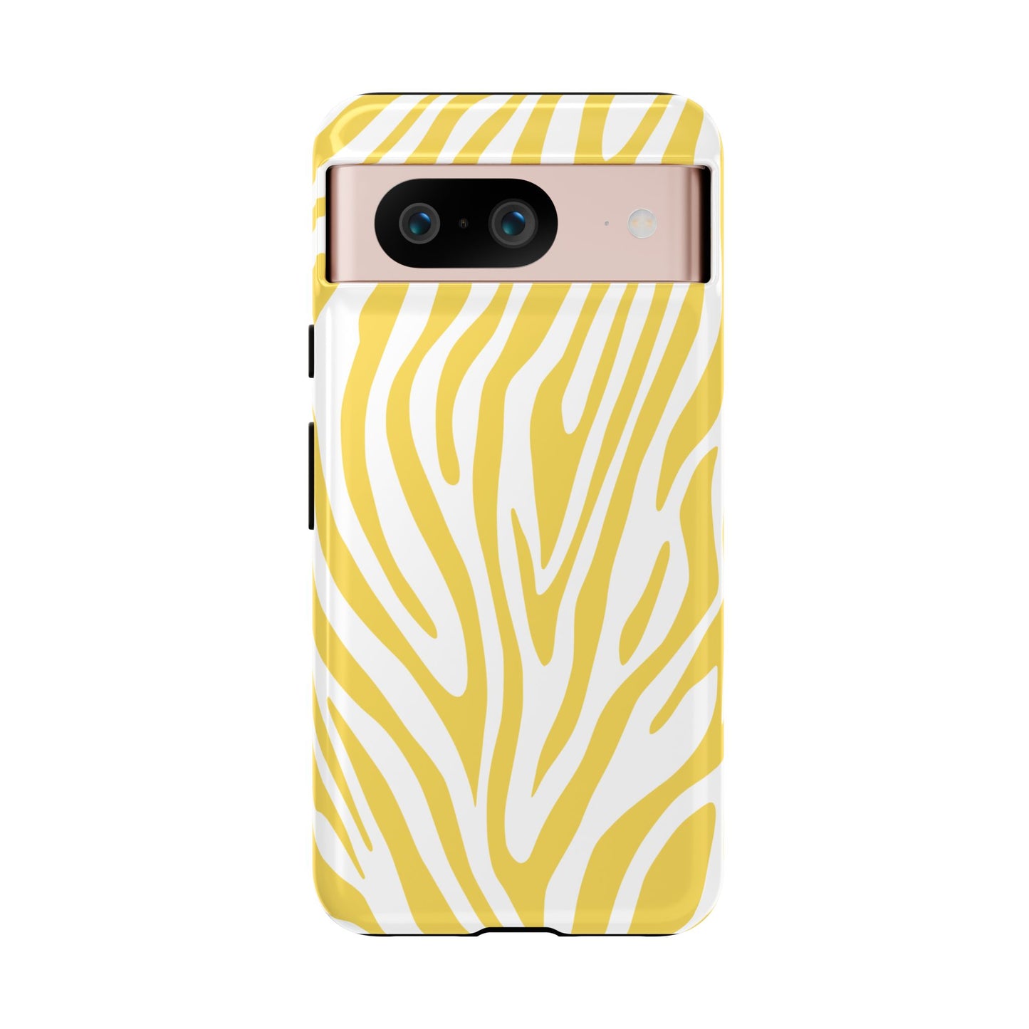 Graphic Yellow Tiger Print Phone Case