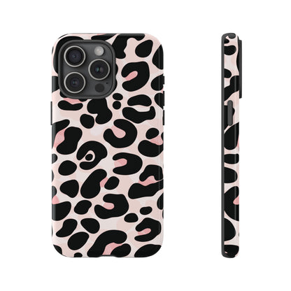 Cute Blush Leopard Print Phone Case