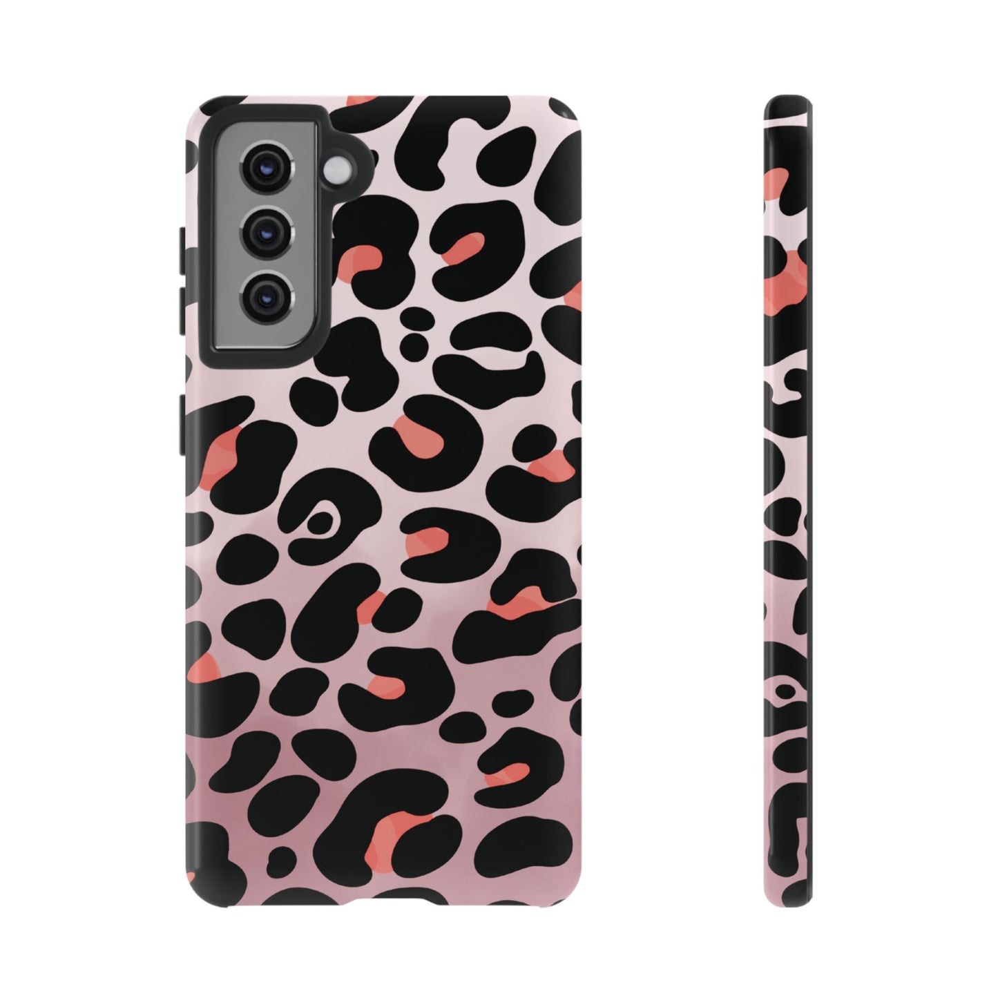 Cute Blush Leopard Print Phone Case