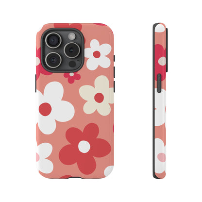 Cute Pink Daisy Pattern #1 Phone Case - Pink Phone Case - iPhone 15 Pro / Glossy