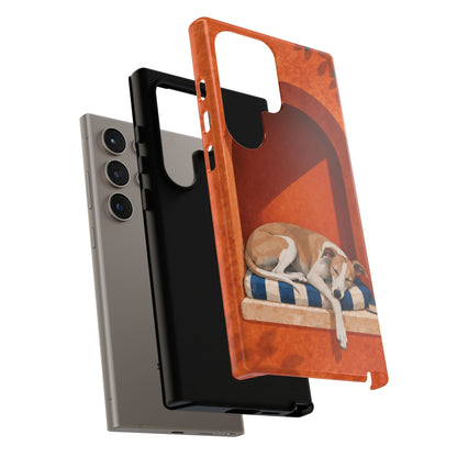 Whippet Siesta Nook Phone Case - Multicolor Phone Case