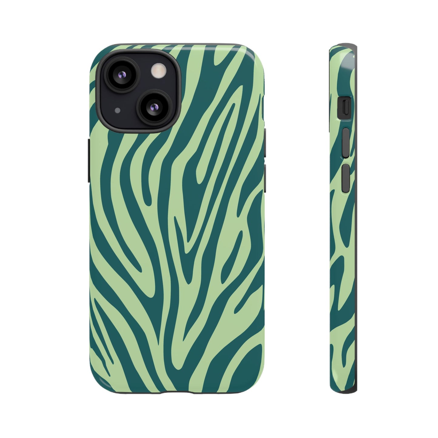 Boutique Sage Tiger Print Phone Case