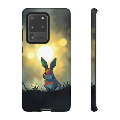 Samsung Galaxy S20 Ultra / Glossy Phone Case - Gothic Rabbit Moody Design Phone Case