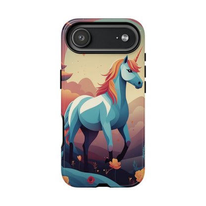 Stylised Unicorn Design Phone Case - Multicolor Phone Case - iPhone 17 Air / Glossy