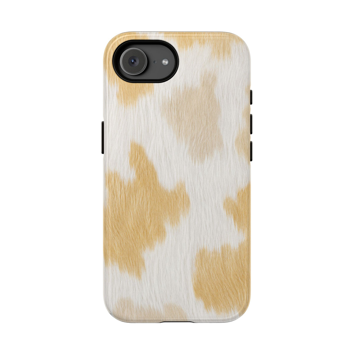 Golden Honey Cow Print Phone Case - Yellow Phone Case - iPhone 17e / Glossy