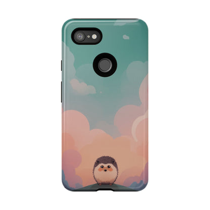 Cute Hedgehog & Cloud Design Phone Case
