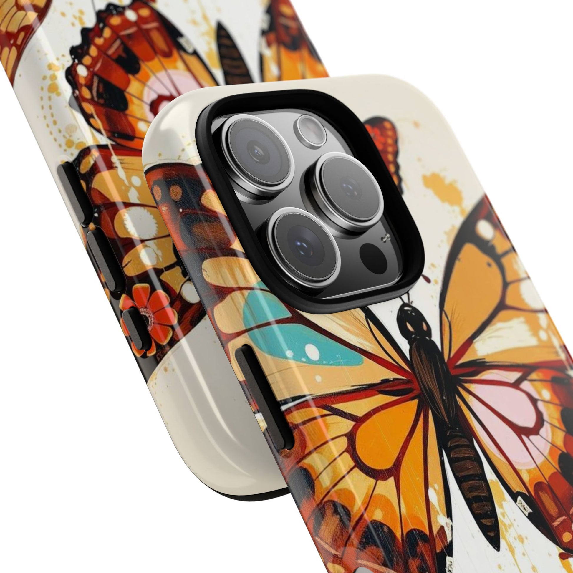 Phone Case - Abstract Butterflies Design Phone Case
