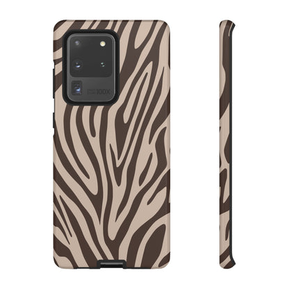 Boutique Mocha Tiger Print Phone Case
