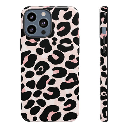 Cute Blush Leopard Print Phone Case