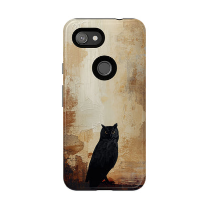 Beautiful Abstract Owl Design Phone Case