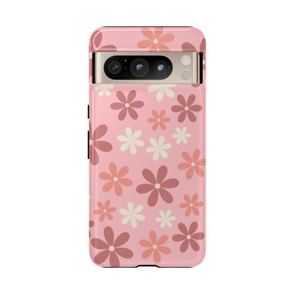 'Pink Floral Pattern' Phone Case