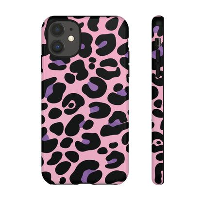 Pretty Pink & Lavender Leopard Print